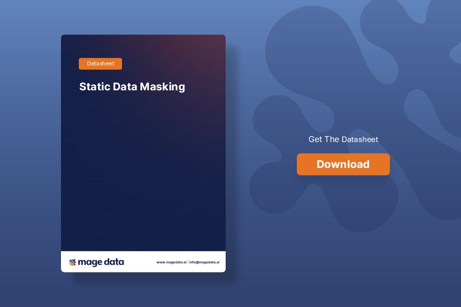 Static Data Masking Static Data Masking