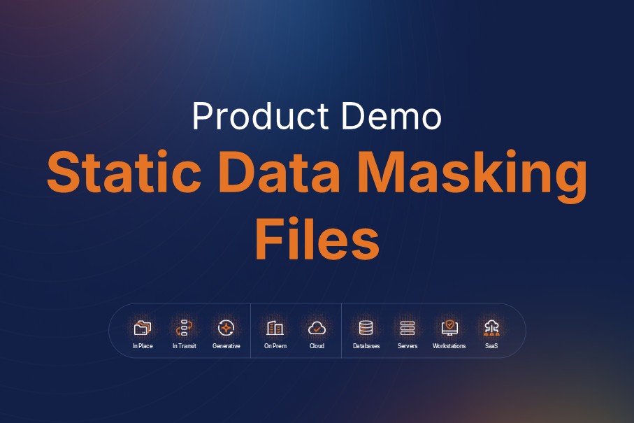 Static Data Masking (Files)
